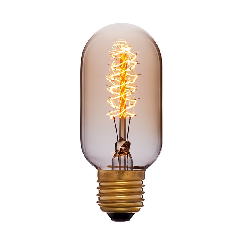 Качественная картинка Лампочка Sun Lumen T45, E27, 40W, золотая (арт. 051-941)