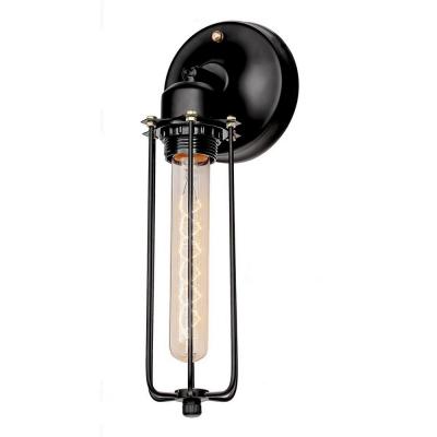 LOFT IT Бра  1x60W Цоколь E27 D 90 H 320 Металлическая арматура, цвет - черный матовый. LOFT IT Бра  1x60W Цоколь E27 D 90 H 320 Металлическая арматура, цвет - черный матовый.