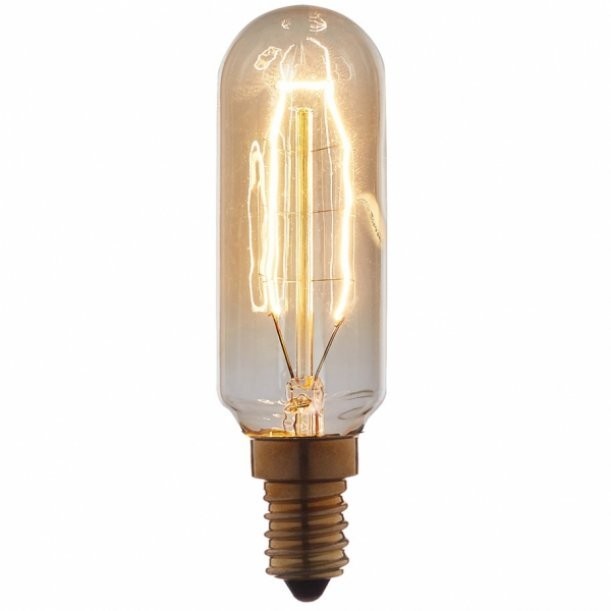 Качественная картинка Лампочка Эдисона Лофт IT Цилиндр, E14, 40W, прозрачная