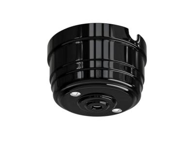 Корпус розетки потолочной Мезонин, фарфор, c подъемной рамкой, черный