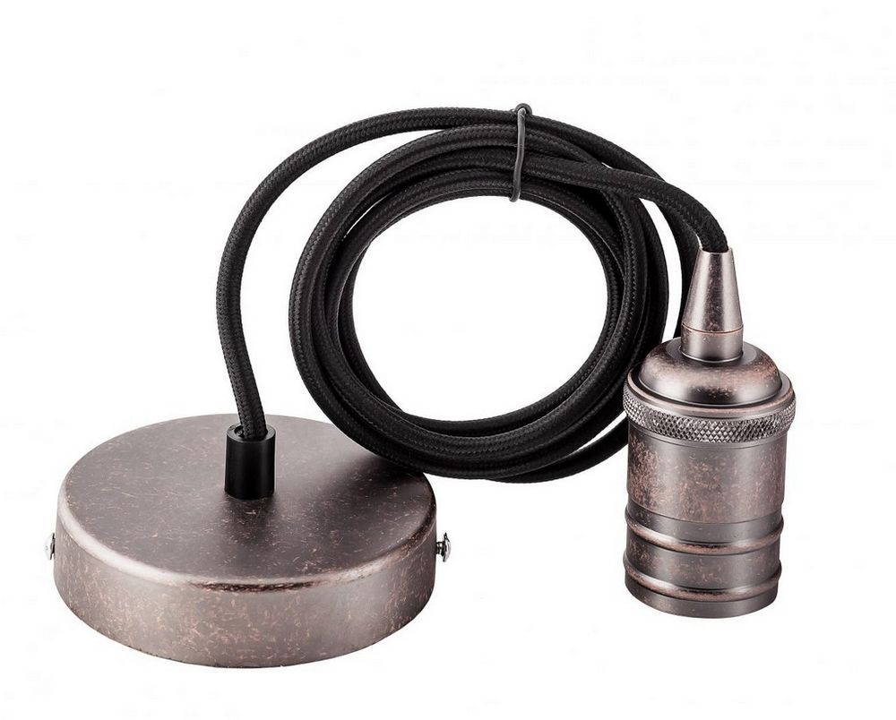 Качественная картинка Подвес потолочный Sun Lumen, E27, длина 70, бронза (арт. 056-687)