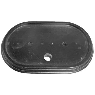 Ретро подложка Interior Electric для двухместной розетки "Арбат", дерево, венге