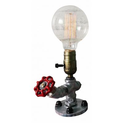 LOFT IT Настольные лампы  1x60W Цоколь E27 D 170 H 200 Металлическая арматура, цвет - серый состарен