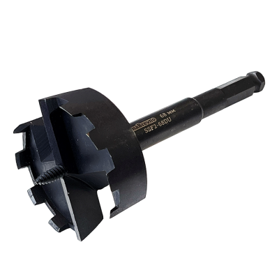 Самоподающее (винтовое) сверло Форстнера 68 мм по дереву, naBrevno, двухзаходное