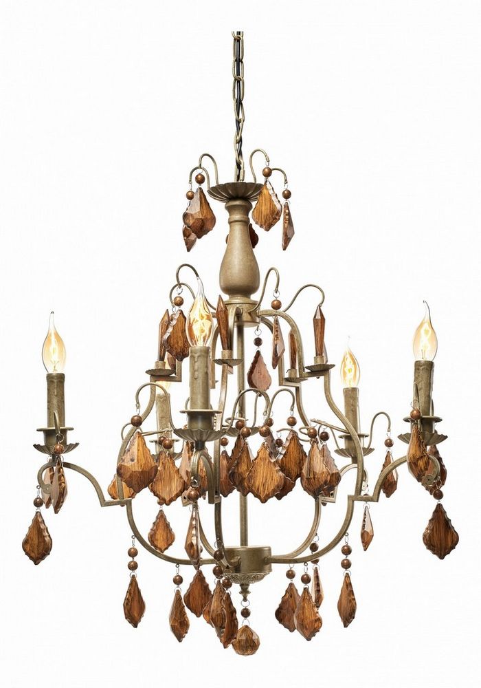 Качественная картинка LOFT IT Люстры Подвесные люстры 5x40 Вт Цоколь E14 D 550 H 650 Металлическая арматура