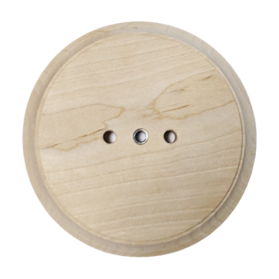 Ретро подложка под распределительную коробку Interior Electric, серия Астория, дерево, без тонировки