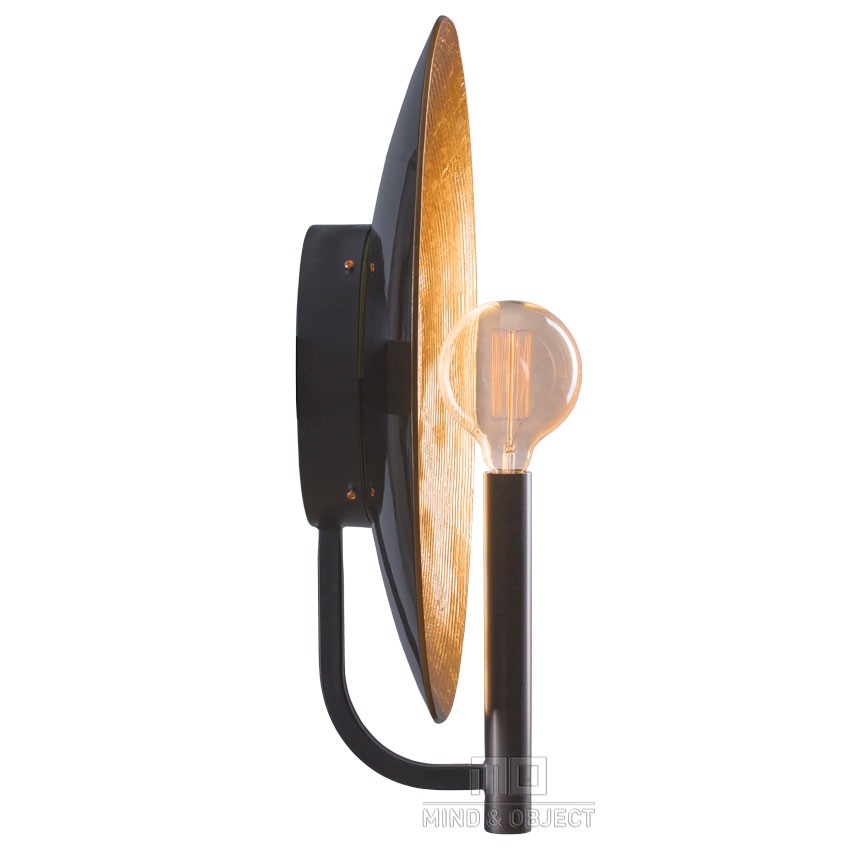 Качественная картинка Дизайнерский светильник Бра "Чаша" D 60 мм, Sun Lumen, золотой, арт. 091-121