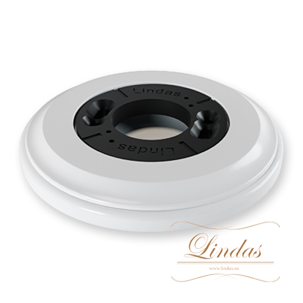 Ретро рамка Lindas, керамика, наружный монтаж, белый