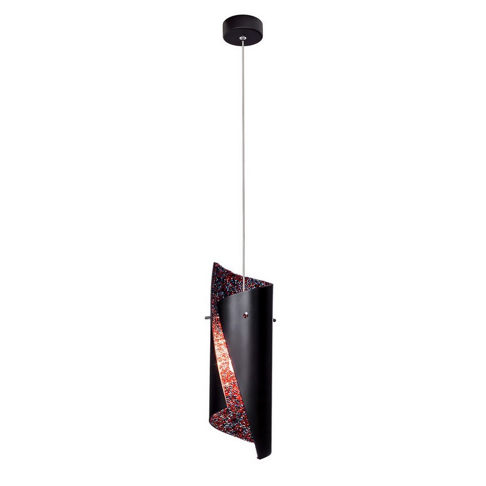 Качественная картинка LOFT IT Подвесные светильники  1x40 Вт Цоколь G9 D 90 H 280-1500 черный/красный/синий