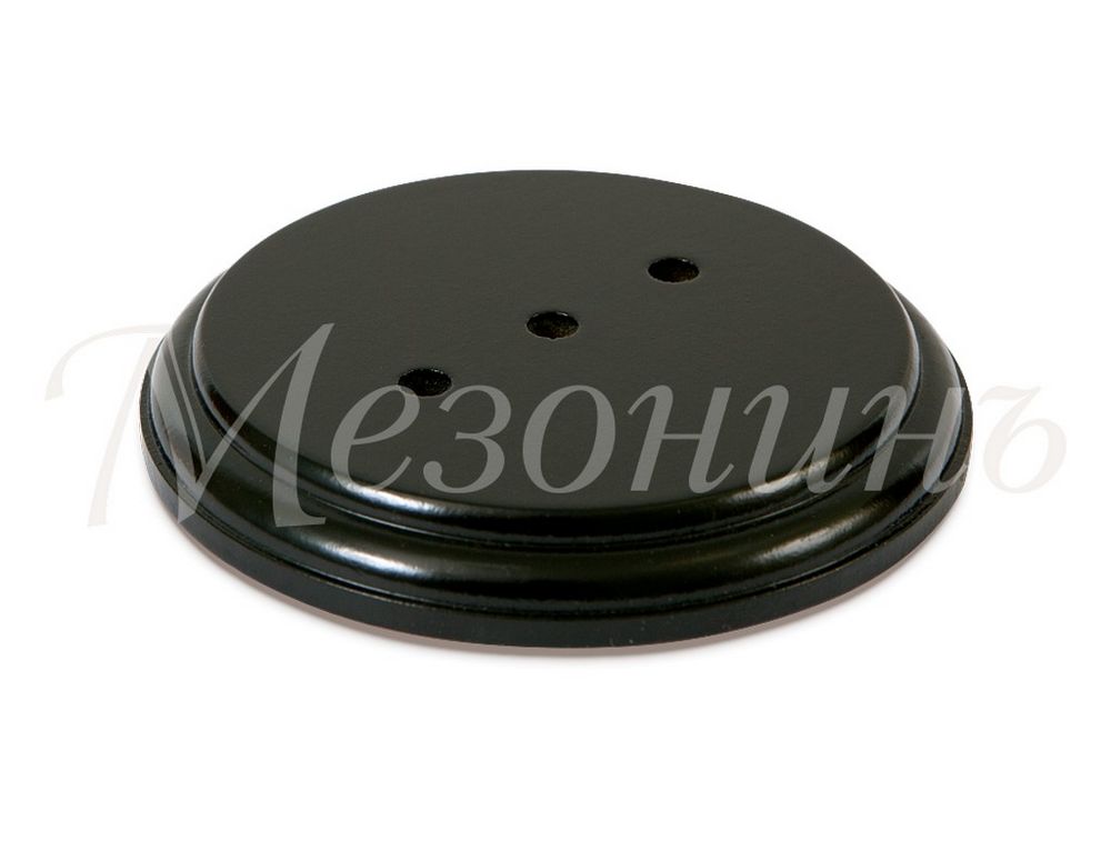 Ретро подложка Мезонин, коллекция Элегант, дерево, круглая, венге