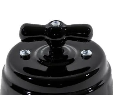 Качественная картинка Ручка для выключателя "Арбат" Interior Electric, керамика