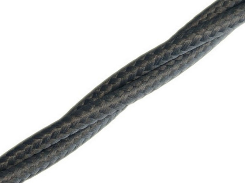 Качественная картинка Ретро провод витой Villaris серый