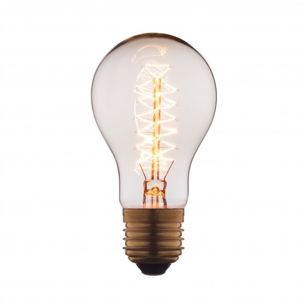 Качественная картинка Лампочка Эдисона Лофт IT Груша, E27, 60W, прозрачная