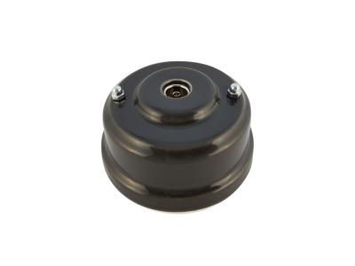 Ретро розетка ТВ Леанза фарфор, grigio (серый), серебристая фурнитура Ретро розетка ТВ Леанза фарфор, grigio (серый), серебристая фурнитура