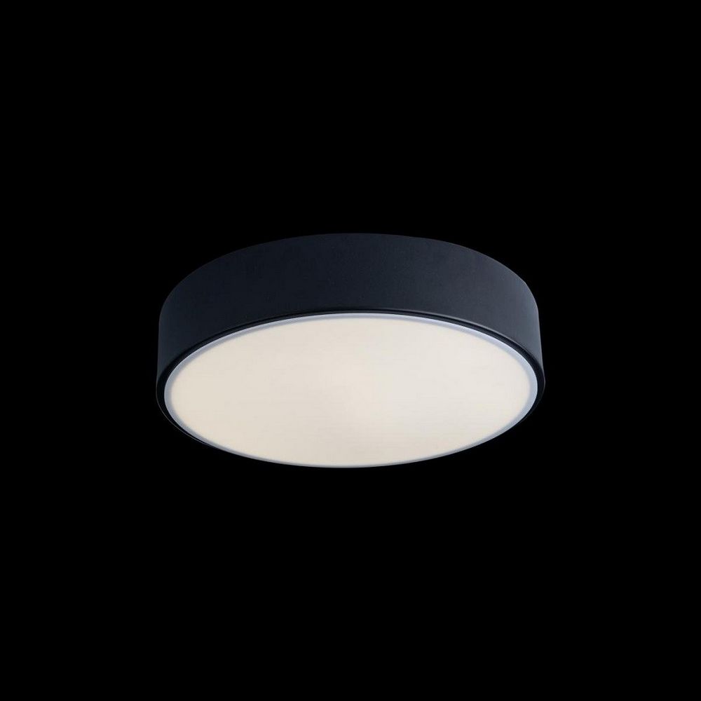 Качественная картинка LOFT IT Потолочный светильники 12 Вт D230*50мм черный пластиковый (арт. 10002/12 Black)