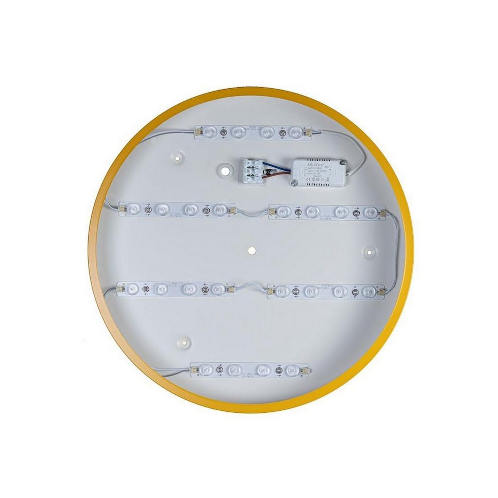 Качественная картинка LOFT IT Потолочный светильники 24 Вт D400*50мм желтый пластиковый (арт. 10002/24 Yellow)