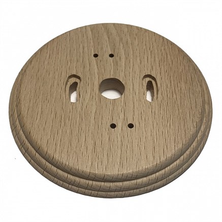 Ретро подложка Bironi, коллекция Ришелье, дерево, овал, натурэль