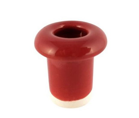 Качественная картинка Втулка Леанза, фарфор, гранатовый (арт. ВМГ)