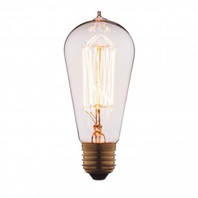 Лампочка Эдисона Лофт IT, E27, 60W, прозрачная Лампочка Эдисона Лофт IT, E27, 60W, прозрачная