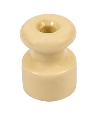 Изображение Ретро изолятор Мезонин, фарфор, коллекция Новая Голландия, D18,5х24мм., слоновая кость