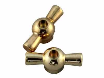 Ручка выключателя поворотного, золото