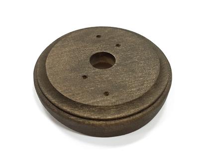 Ретро рамка на бревно 200-240 мм Lindas под распределительную коробку, бук Винтаж