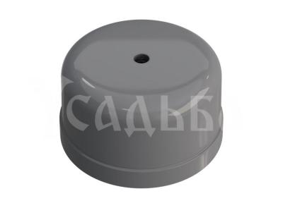 Ретро коробка распределительная Мезонин, коллекция Усадьба, D80, пластик, серый