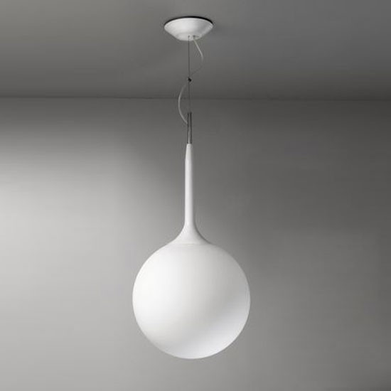 Качественная картинка Bead Подвесные светильники  1x60 Вт Цоколь E27 D450 H800-2000 Стеклянные плафоны белого матового цве