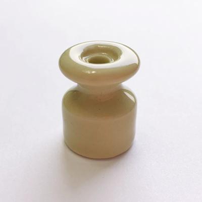 Изолятор Interior Electric, размер D24 х H19 мм, керамика, слоновая кость