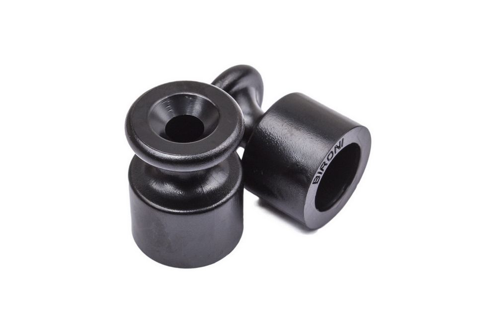 Качественная картинка Изолятор Bironi, коллекция Ришелье, пластик, коричневый (толстая стенка)