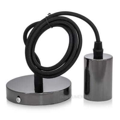 Подвес потолочный Sun Lumen, E27, длина 70, цвет графит (арт. 058-360)