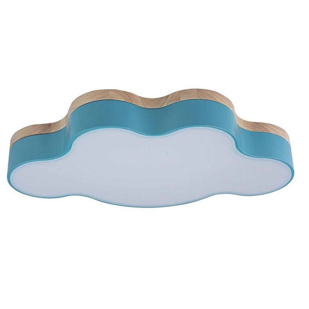 Качественная картинка LOFT IT Потолочный светильники 30 Вт D500*50мм голубой пластиковый (арт. 10005/30 Blue)