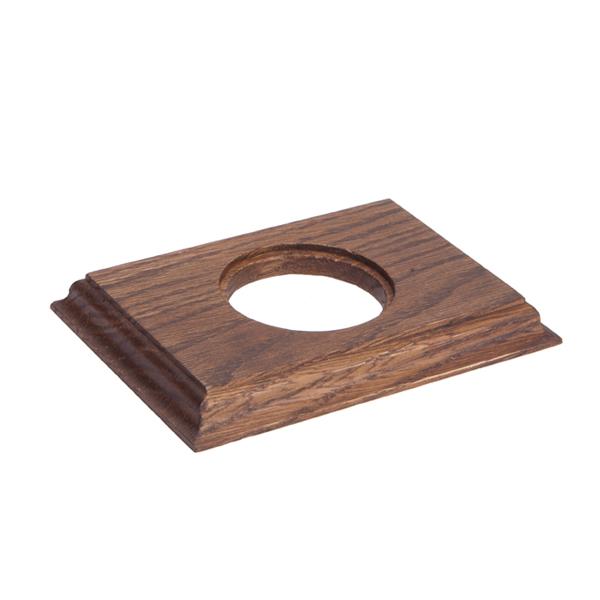 Ретро рамка Salvador, дерево, прямоугольная, внутренний монтаж, дуб коричневый