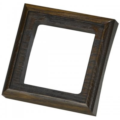 Подрамник Villaris, серия LOG, дерево, квадратная, наружный монтаж, темный дуб