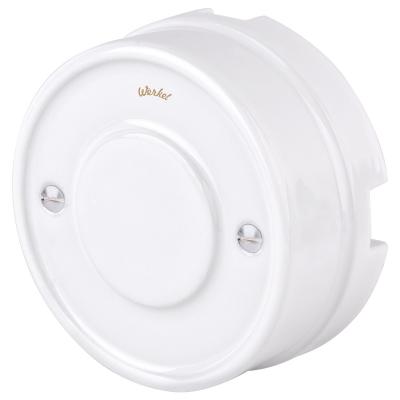 Ретро коробка распределительная Werkel, керамика, белый Ретро коробка распределительная Werkel, керамика, белый