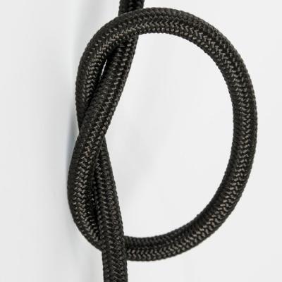 Ретро провод декоративный круглый Villaris 2x0,75, черный