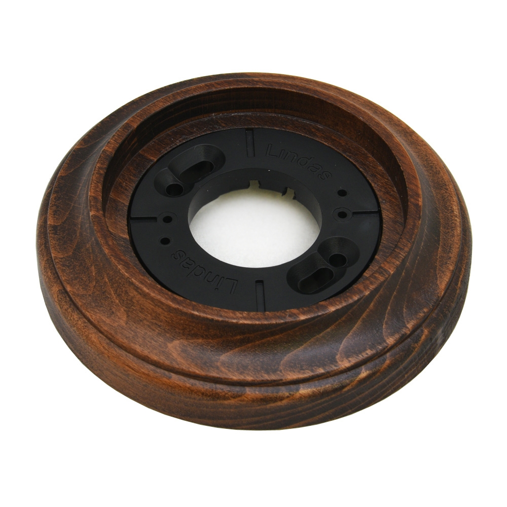 Ретро рамка Lindas, дерево, наружный монтаж, орех лакированный