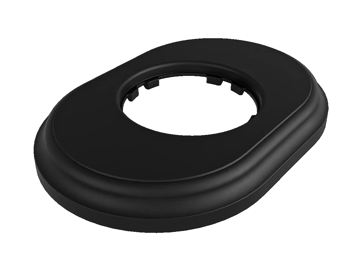 Ретро рамка Мезонин, серия Лахта, Геометрика, пластик, овал, скрытый монтаж, антрацит Ретро рамка Мезонин, серия Лахта, Геометрика, пластик, овал, скрытый монтаж, антрацит