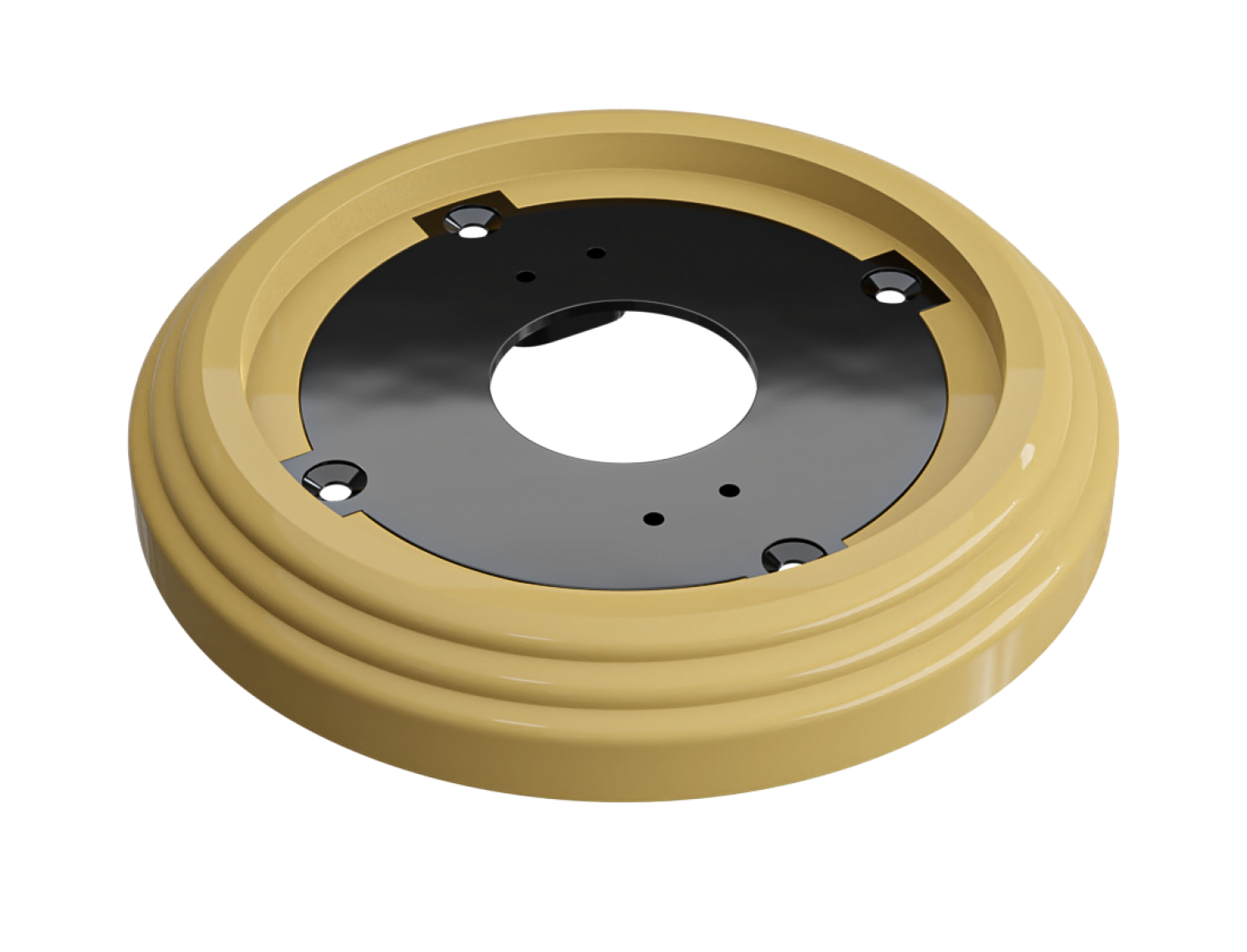 Ретро рамка Мезонин, коллекция Усадьба, пластик, песочное золото