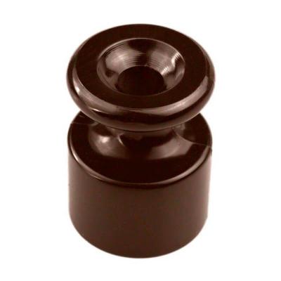 Изолятор для наружного монтажа Bironi RF, пластик, коричневый (тонкая стенка)