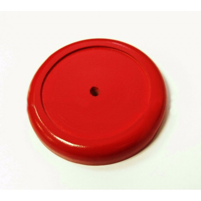 Ретро подложка Interior Electric для пластиковой электрики, дерево, красный