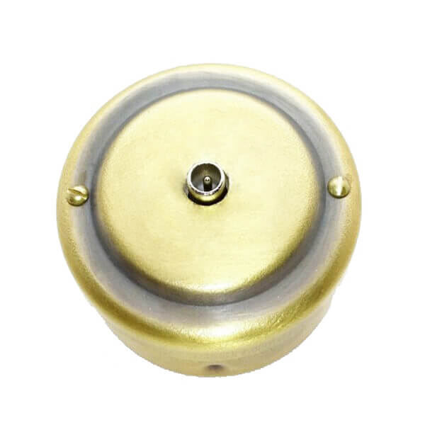 Качественная картинка Ретро розетка ТВ Petrucci, металл, золото