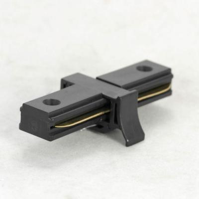 Коннектор Lussole прямой черный LGO