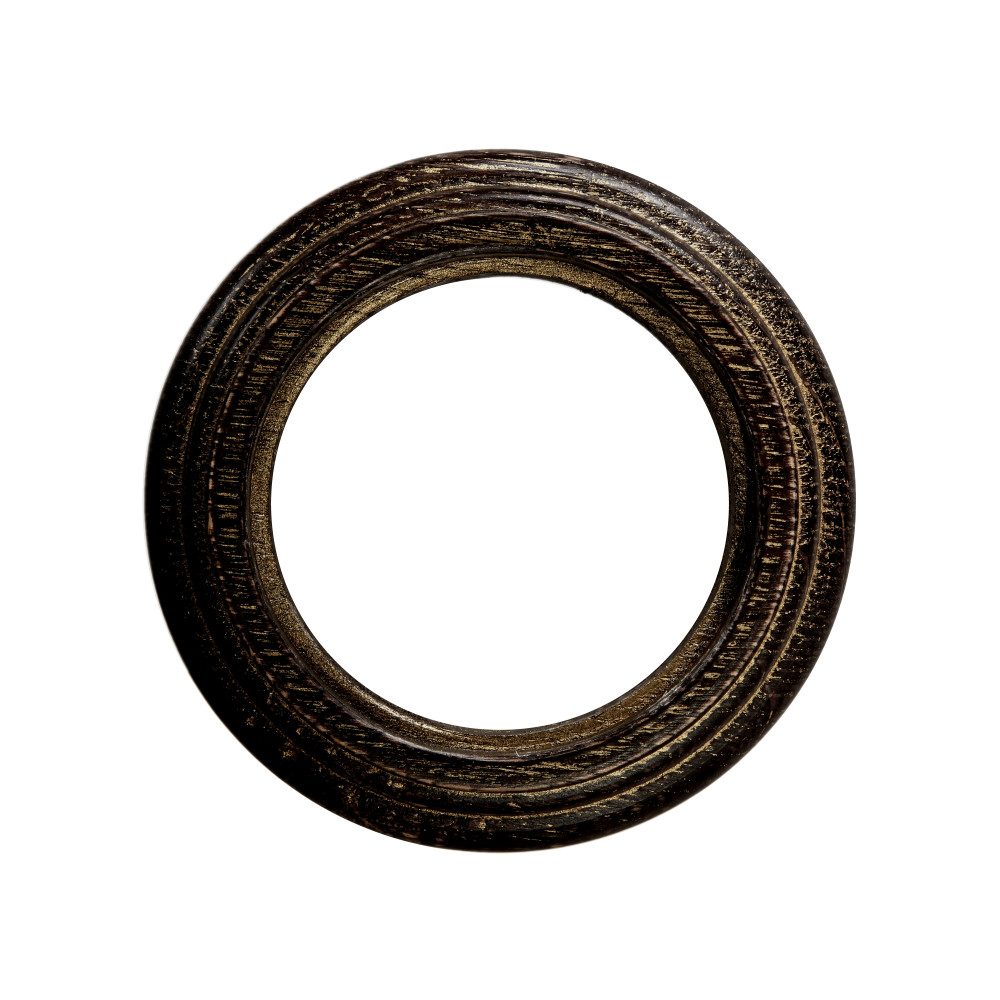 Ретро рамка Salvador, дерево, восьмерка, наружный монтаж, венге с золотой патиной