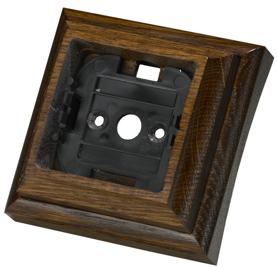 Подрамник Villaris, серия LOFT, дерево, квадратная, наружный монтаж, темный дуб