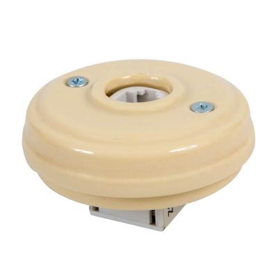 Ретро розетка компьютерная Мезонин, коллекция Новая Голландия, фарфор, без подъем.рамки, слон.кость