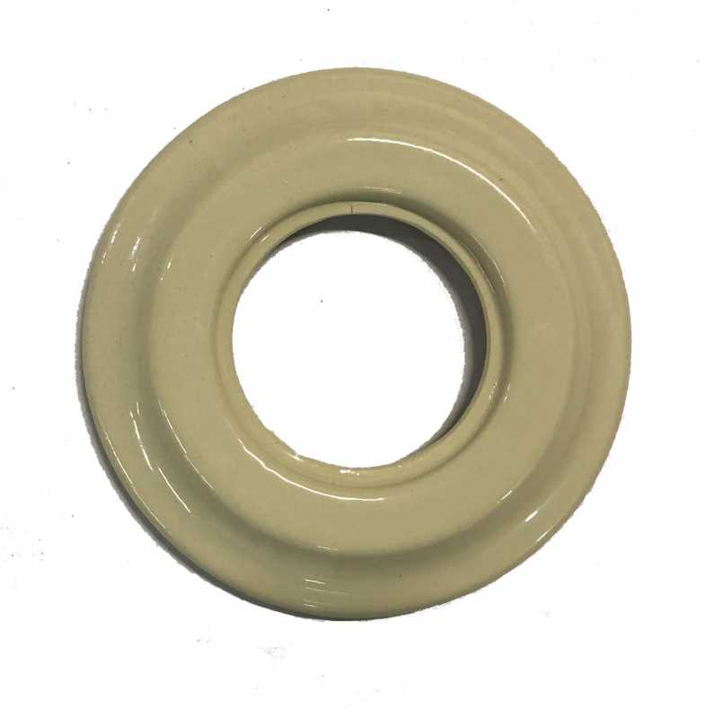 Ретро рамка Retrika, коллекция Colony, керамика, круглая, внутренний монтаж, слоновая кость