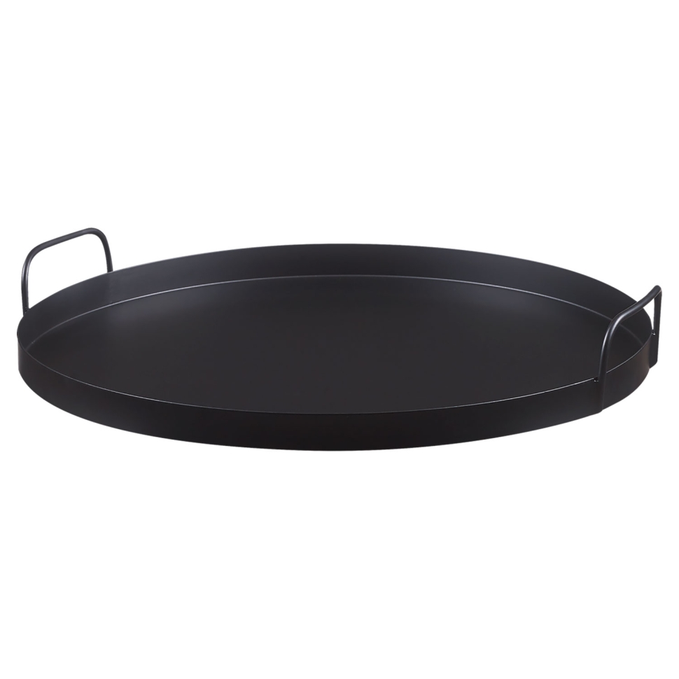 Качественная картинка Декоративный поднос для торшера-столика Lussole черный