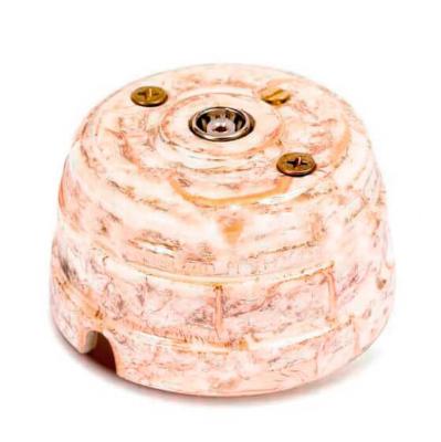 Ретро розетка ТВ Мезонин, Царское село, фарфор, с подъемной рамкой, дворцовый мрамор Ретро розетка ТВ Мезонин, Царское село, фарфор, с подъемной рамкой, дворцовый мрамор