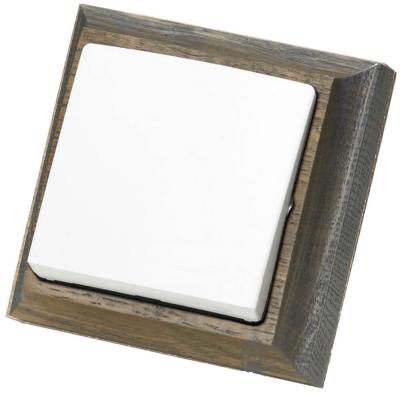 Подрамник Villaris, серия LOFT, дерево, квадратная, наружный монтаж, седой дуб